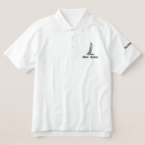 Weta Silhouette Embroidered Polo