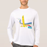 Weta Trimaran design on long-sleeve T-shirt