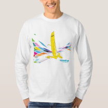 Weta Trimaran design on long-sleeve T-shirt Weta Trimaran design on long-sleeve T-shirt