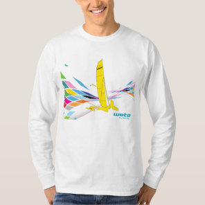 Weta Trimaran design on long-sleeve T-shirt