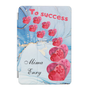 Wetercolor personalized iPad smart cover