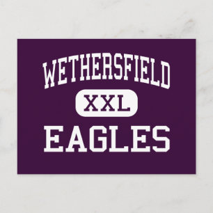 Wethersfield - Eagles - High - Wethersfield Postcard