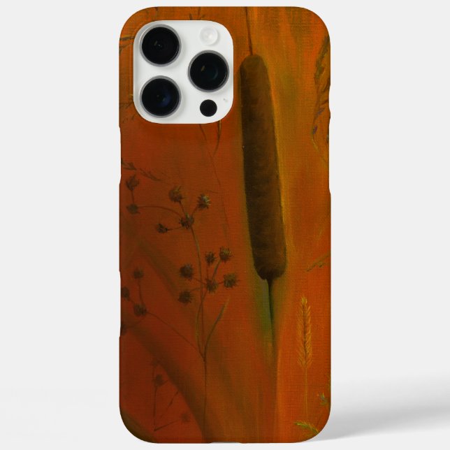 Wetland plants Cattail Case-Mate iPhone Case (Back)