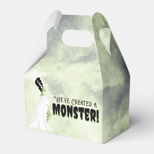 Weve Created a Monster Favor Boxes