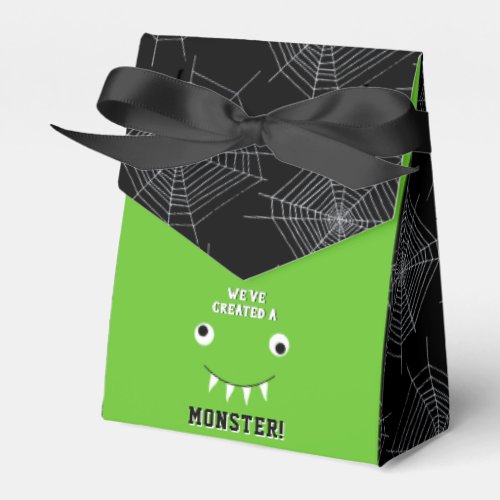 Weve Created A Monster Halloween Baby Shower Favor Boxes