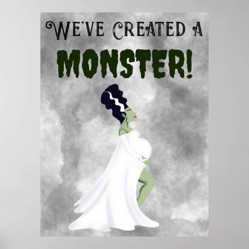 Weve Created a Monster Poster