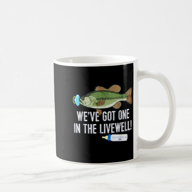 We've Got One In The Livewell! Parents Birth Pregn Coffee Mug (Right)
