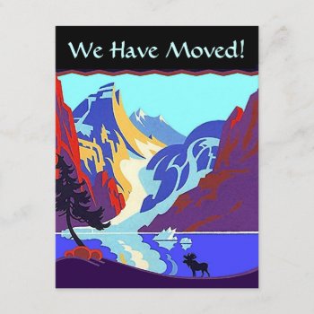 We've I've Moved Announcement Alaska Canada Idaho by layooper at Zazzle