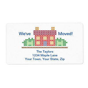 We've Moved! Address Label