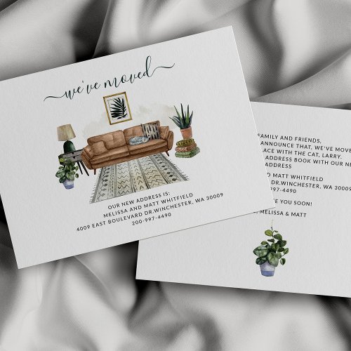 We've Moved Address Moving Announcement