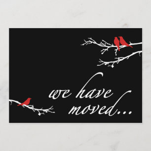 we've moved announcement