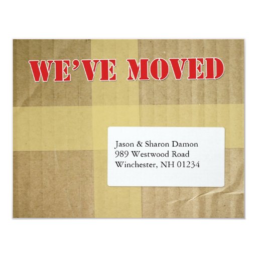 We've Moved Announcement | Zazzle