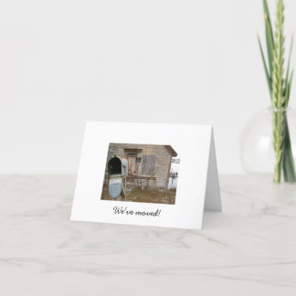 We've moved! announcement