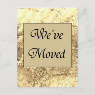 We've Moved Announcement Postcard