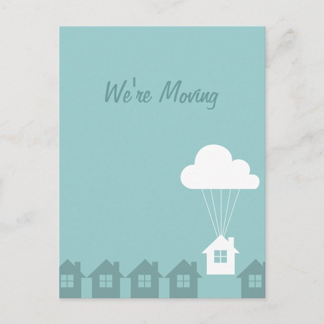 We've Moved Announcement Postcards (Front)