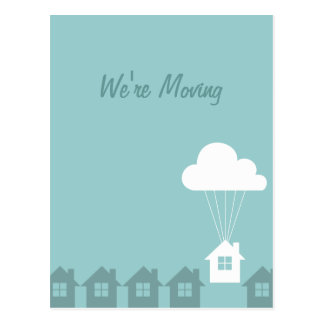 We've Moved Announcement Postcards