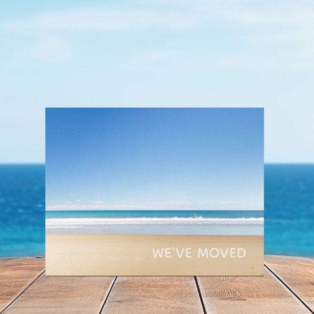 We've Moved Beach Home New Address Announcement (Creator Uploaded)