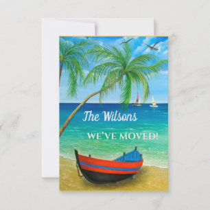 We've Moved Beach Ocean Palms Budget Moving Announcement