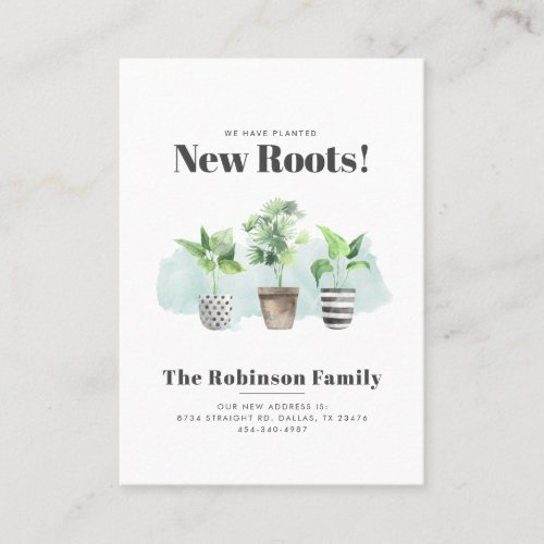 Weve Moved Boho New Roots Moving Announcement