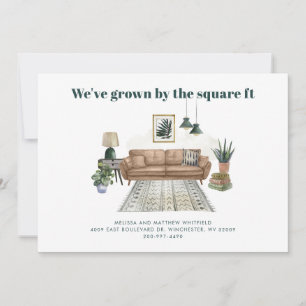 We've Moved Change of Address Boho Moving Announcement