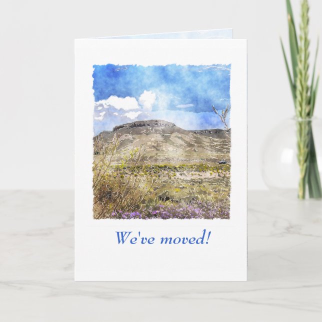 We've moved! Change of Address Custom Cards (Front)