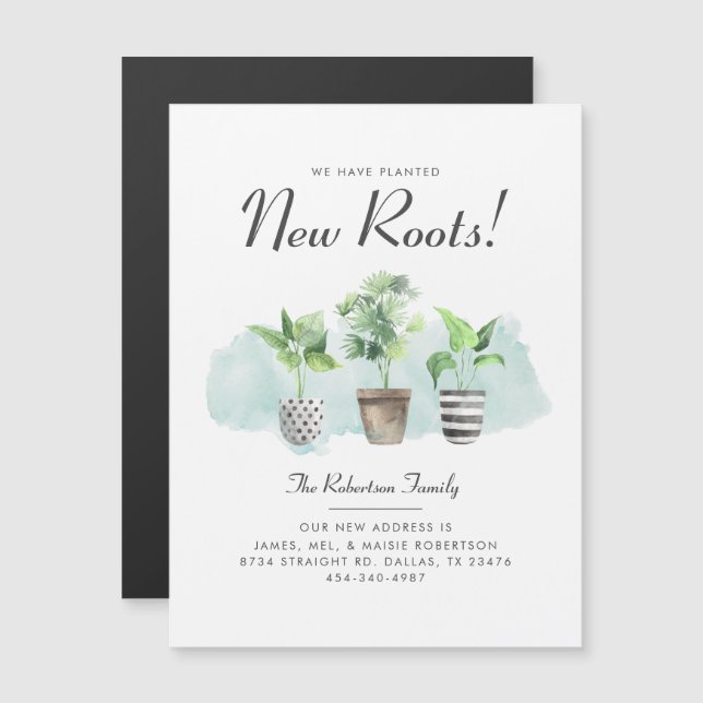 We've Moved Change of Address Moving Announcement  (Front/Back)