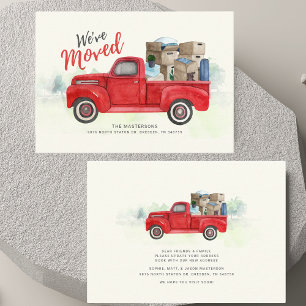 We've Moved Change of Address Moving Announcement