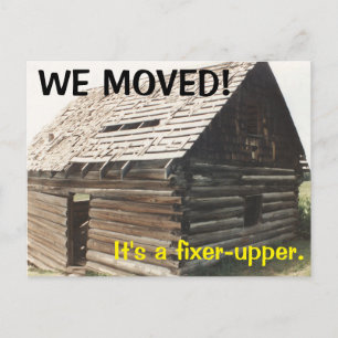 We've Moved Change Of Address Postcard