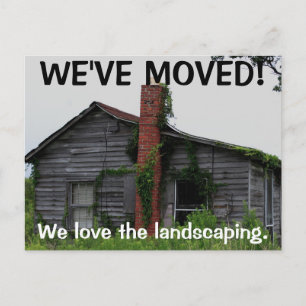 We've Moved Change Of Address Postcard