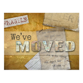 "We've Moved" Change of Address Postcard