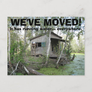 We've Moved Change Of Address Postcard