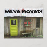 We&#39;ve Moved Change Of Address Postcard at Zazzle