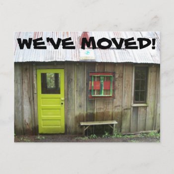 We've Moved Change Of Address Postcard by ChangeOfAddress at Zazzle