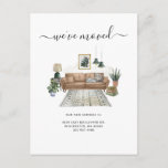 We&#39;ve Moved Chic Script Moving Announcement