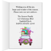 We've Moved Christmas Car (Inside (Right))