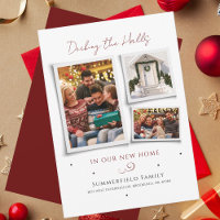 We've Moved Christmas Holiday Family Photos Moving