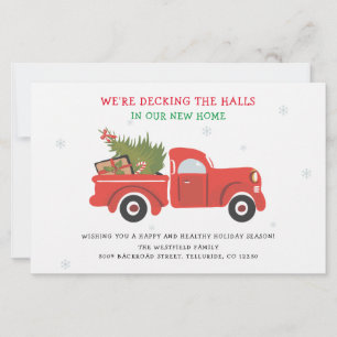 We've Moved Christmas Holiday Moving Announcement