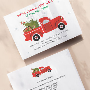 We've Moved Christmas Holiday Moving Announcement