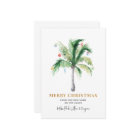 We've Moved Christmas Holidays Palm Tree Moving