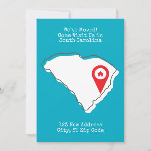 We've Moved! Come Visit Us in South Carolina Announcement