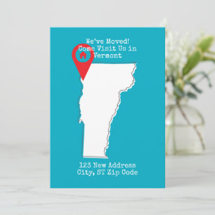 We've Moved! Come Visit Us in Vermont Announcement