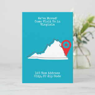 We've Moved! Come Visit Us in Virginia Announcement