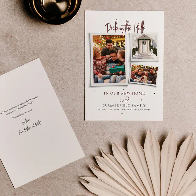 We ve moved christmas card ideas