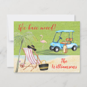 We've Moved Golf Beach Budget FLAT Move Announcement