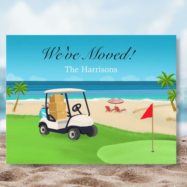 We've Moved Golf Course Beach Moving Announcement (Creator Uploaded)