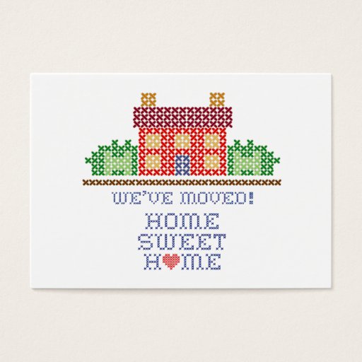 Customizable We've Moved Business Card