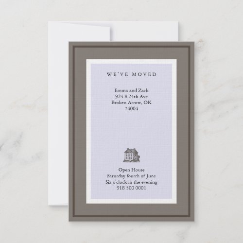 We've Moved Personalized Invite