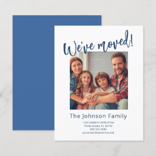 We've Moved Modern Stylish Family Photo Budget   Announcement