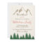 We've Moved Mountains Forest Invitation Card