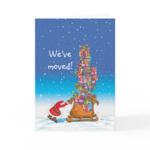 We've moved - Moving Announcement for the Holidays